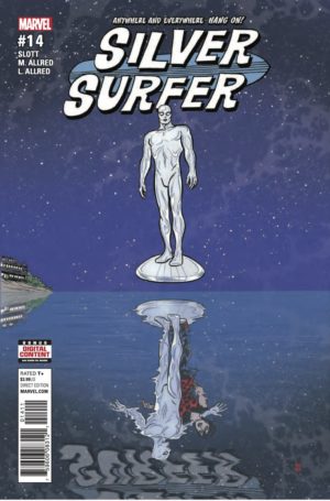 Portada de Silver Surfer #14
