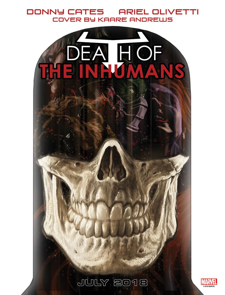 Death of the Inhumans portada