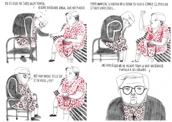 Ana Oncina Ilustración: Fin de de promoción en Madrid