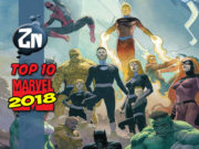 Marvel Comics: Top 10 de series 2018