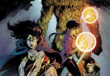 Wonder Woman / La Liga de la Justicia Oscura – La Hora Bruja