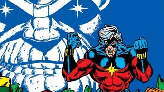 Capitán Marvel Thanos Jim Starlin