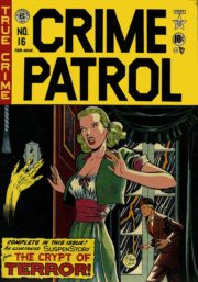 JC Crime patrol #16 cover 1950ZN