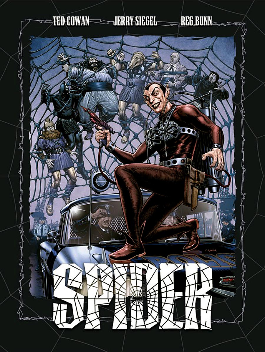 Horror Inminente Elevado Spider 01, de Edward Cowan, Jerry Siegel y Reg Bunn - Zona Negativa
