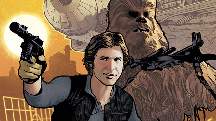 Star Wars Han Solo Chewbacca Boletín Marvel