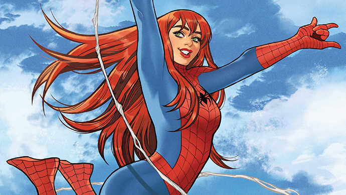 Spider-Man 60 anniversary variant cover Boletín Marvel