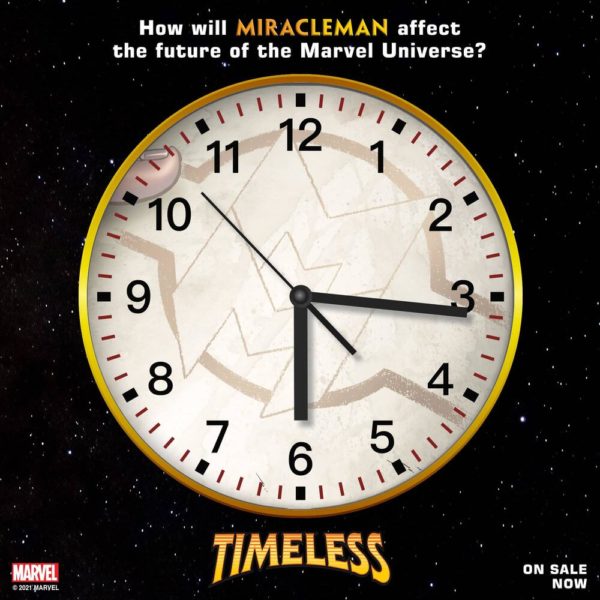 Timeless Miracleman teaser Boletín Marvel