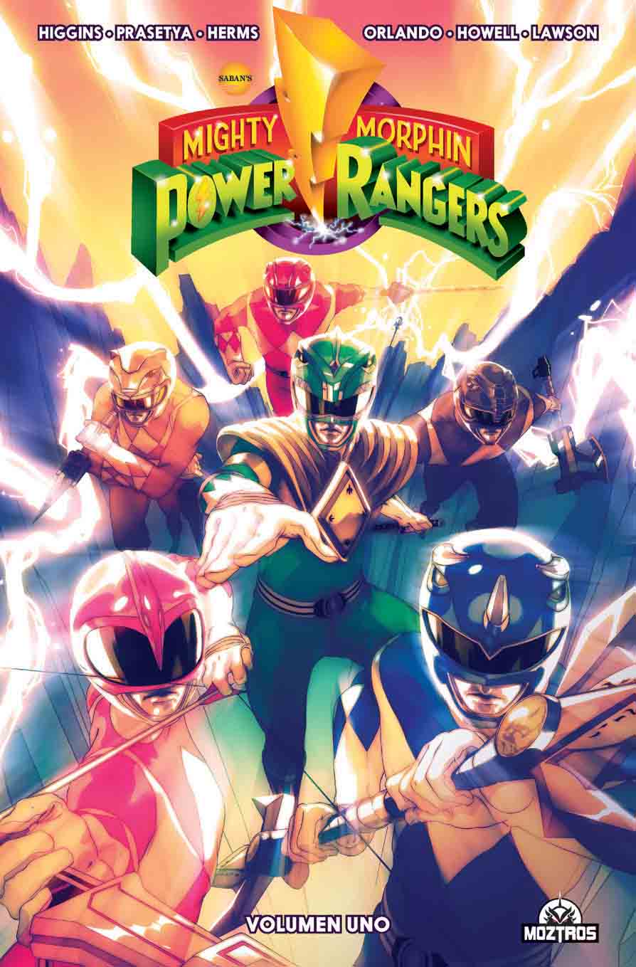 Power Rangers 1 - Portada