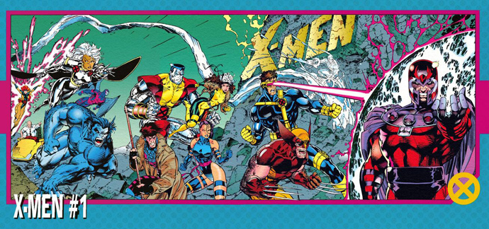 X-Men Trading Cards Jim Lee Boletín Marvel