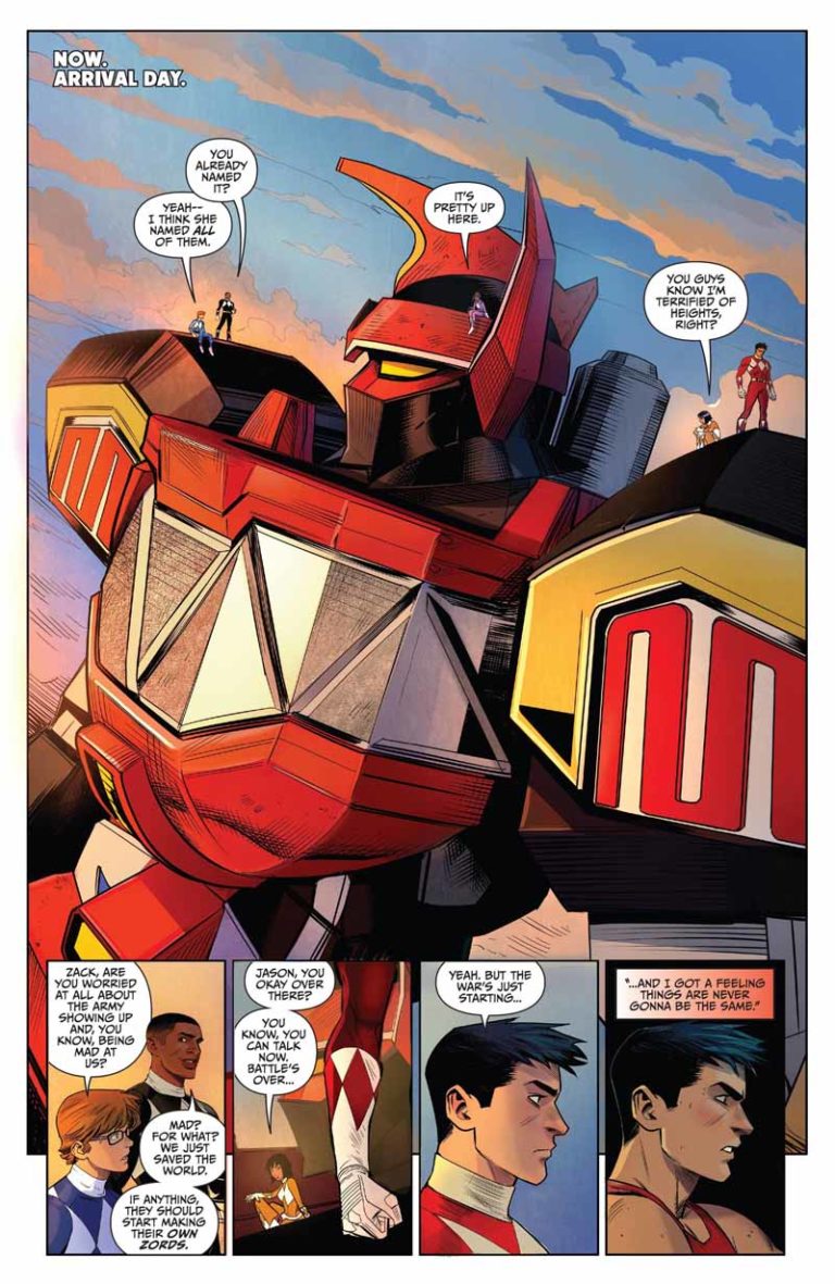 Go Go Power Rangers 1, de Ryan Parrott, Dan Mora y Raúl Angulo - Zona ...