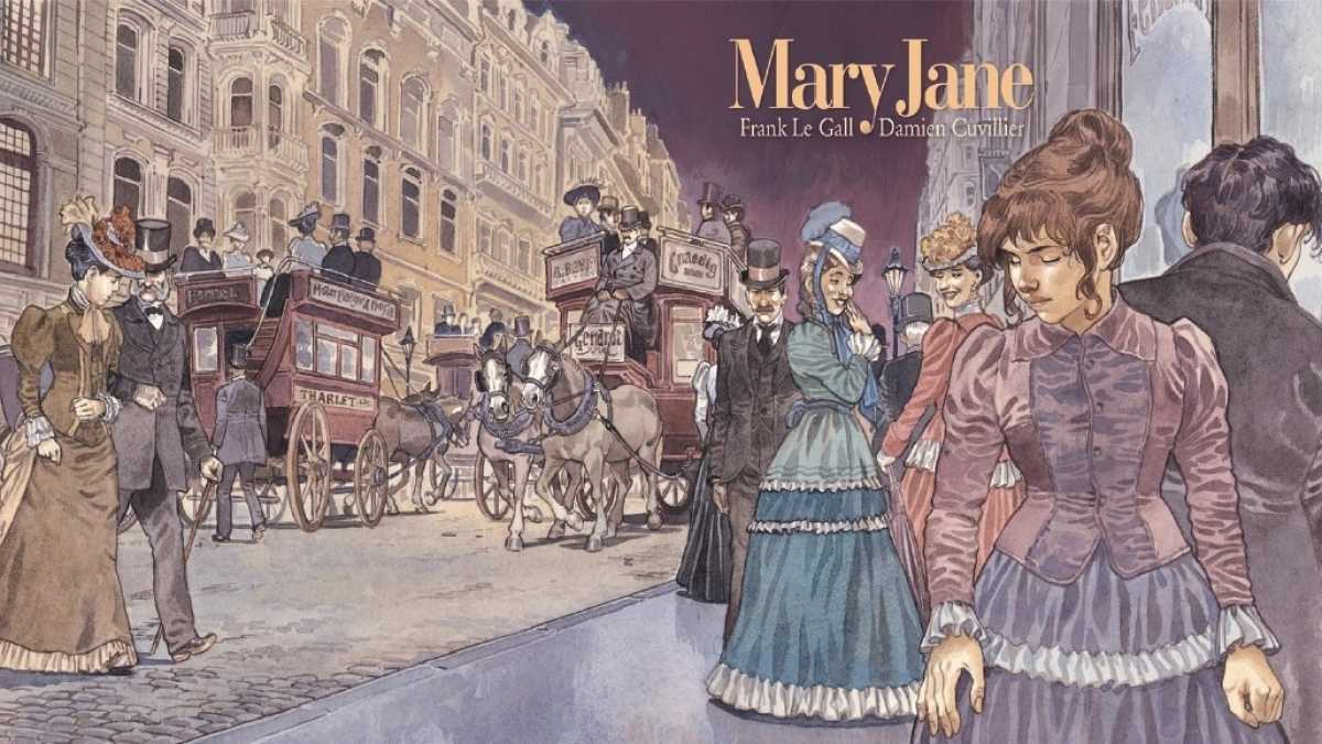 Ilustración Mary Jane de Frank Le Gall y Damien Cuvillier