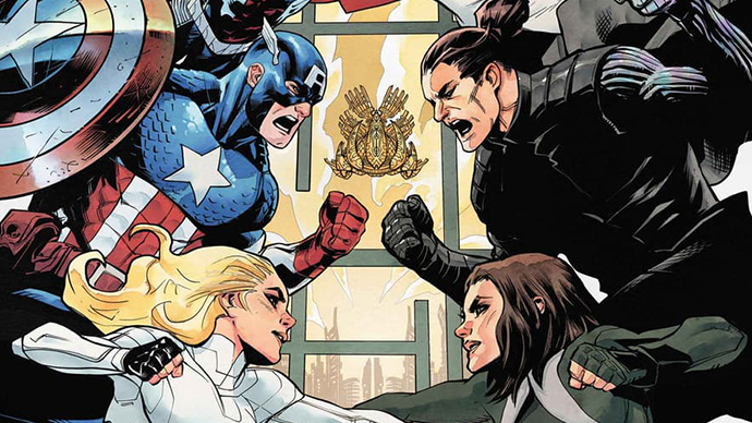 Captain America Cold War Omega Boletín Marvel