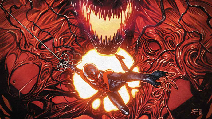 Miles Morales Spider-Man Carnage Reigns Boletín Marvel
