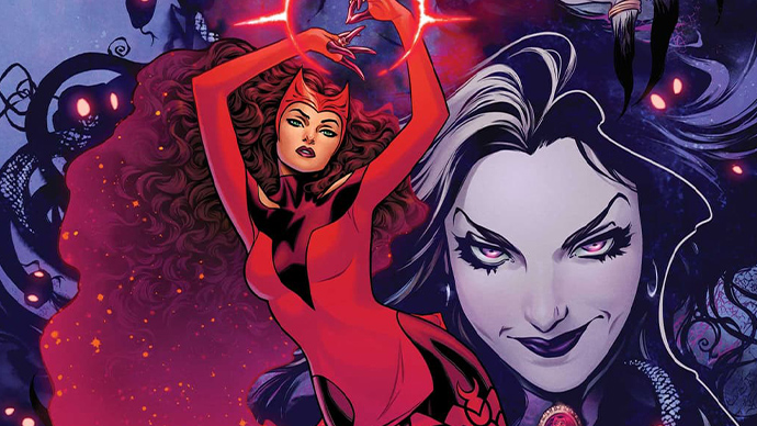 Scarlet Witch Agatha Harkness Contest of Chaos Boletín Marvel