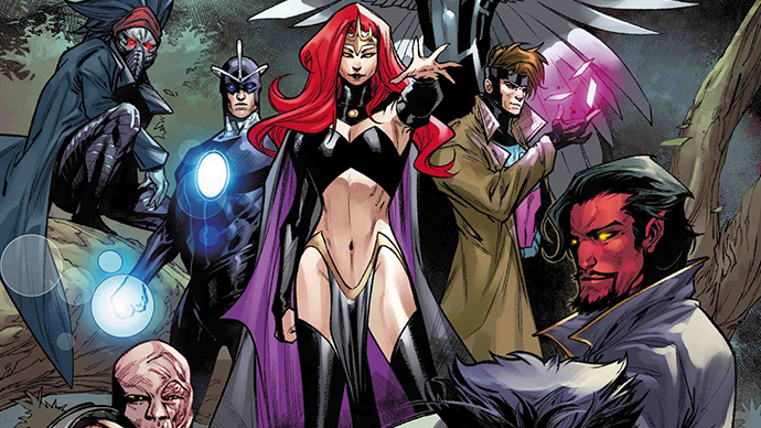 Fall of X Dark X-Men Boletín Marvel