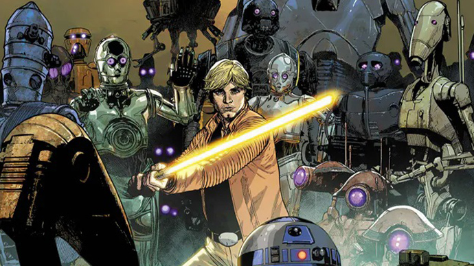 Star Wars Dark Droids Boletín Marvel