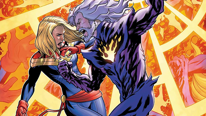 Captain Marvel Dark Tempest Nitro Boletín Marvel