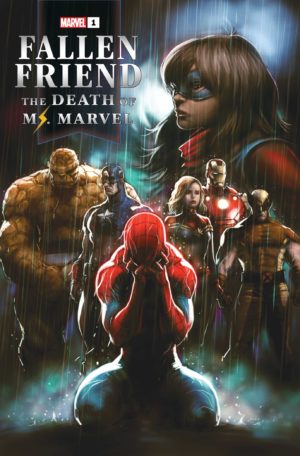 Fallen Friend Death of Ms. Marvel cover