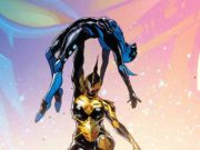 Blue Beetle – Día de graduación de Josh Trujillo y Adrián Gutiérrez
