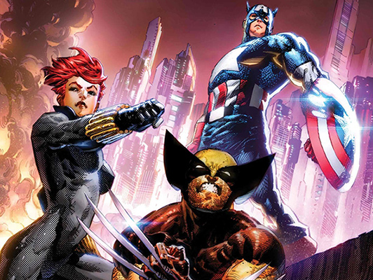 Wolverine Madripoor Knights -Boletín Marvel 201-
