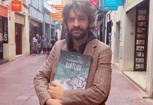 Jandro González, dibujante de El misterio del paso Diátlov en Sabadell Comics