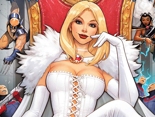 Emma Frost The White Queen -Boletín Marvel 278-