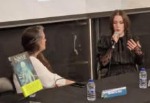 Aldara Prado en la presentación de Nimue en Norma Editorial