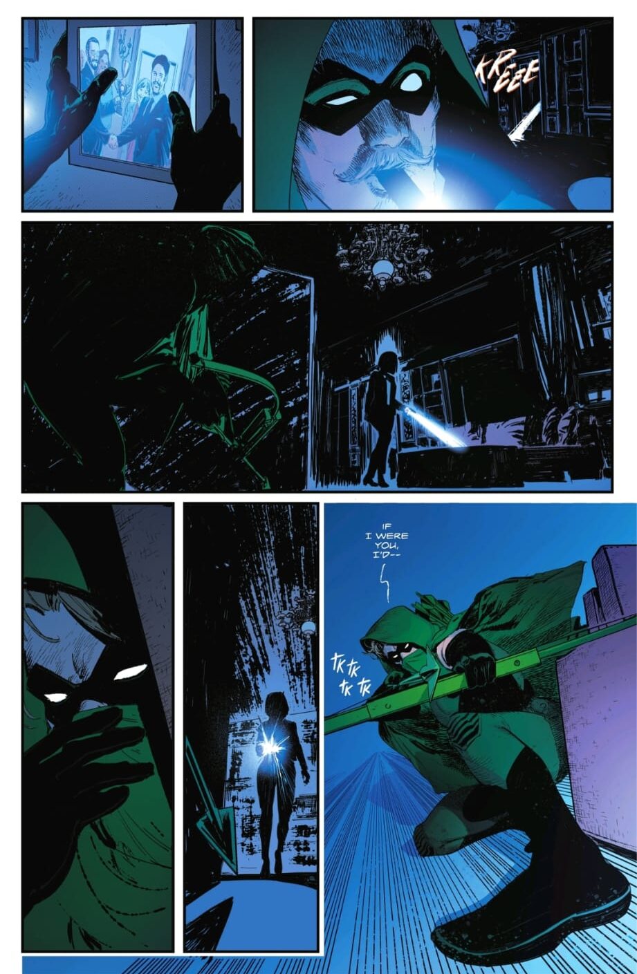 green arrow