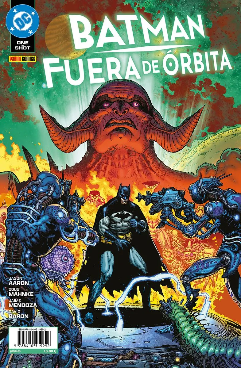 Batman fuera orbita cover