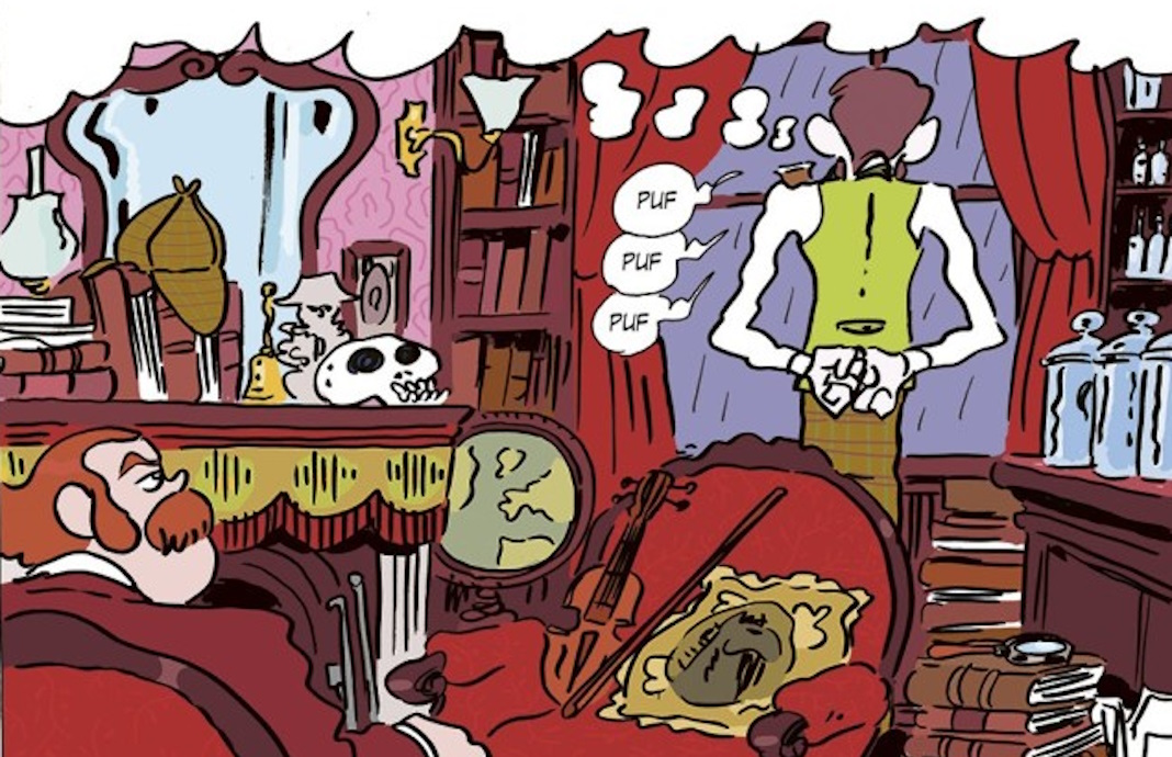 Sherlock Holmes. La aventura del hombre que se arrastraba, de Artur Laperla