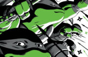 Teenage Mutant Ninja Turtles: Blanco, negro y verde, de varios artistas