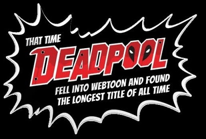 Deadpool Webtoon logo -Boletín Marvel 338-