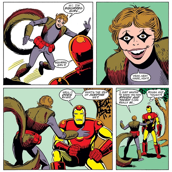 Debut Chica Ardilla -Boletín Marvel 341-