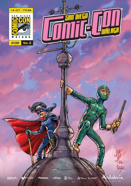 Cartel de San Diego Comic-Con Málaga