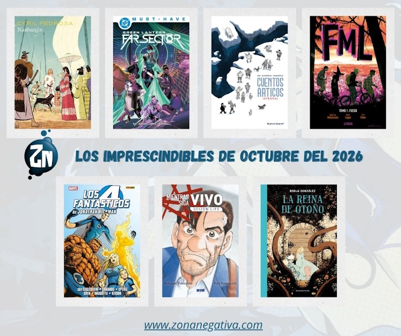 Los imprescindibles de octubre del 2026 de Zona Negativa